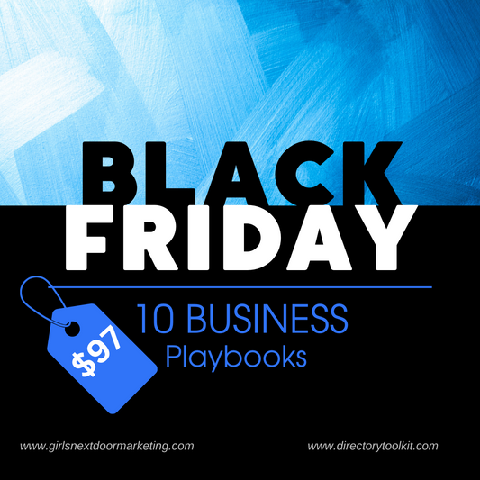 Black Friday - 10 Business Playbooks