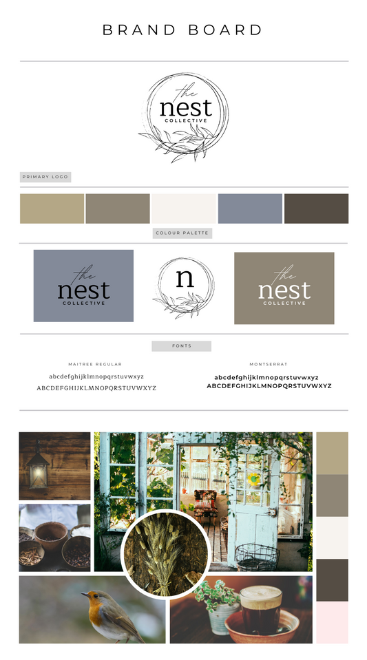 Branding Board 160 - The Nest Collective