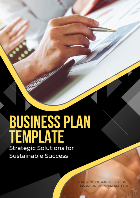 Business Plan Template Workbook - 30 Pages
