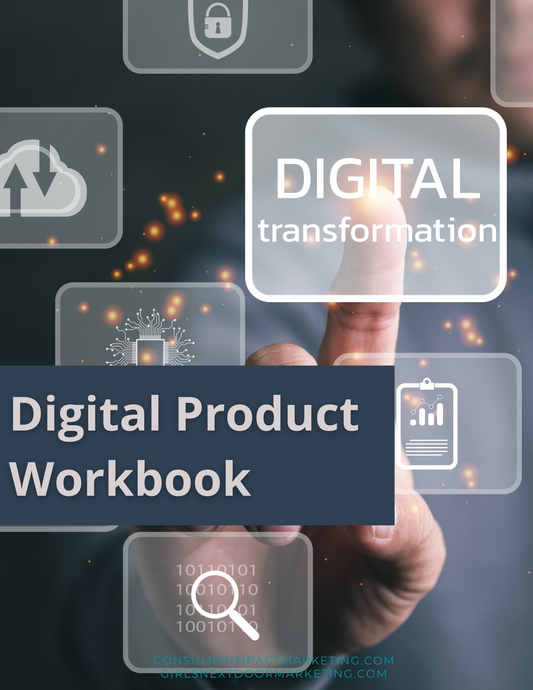 Digital Product Workbook - 47 Pages