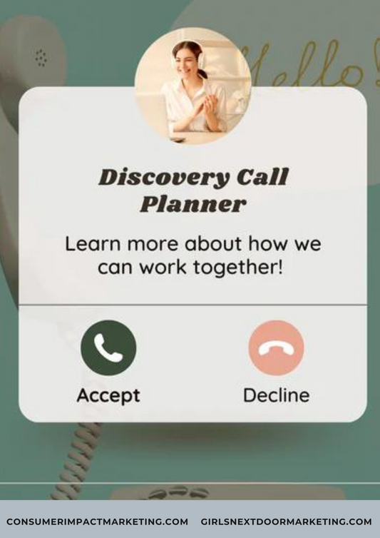 Discovery Call Planner - 25 Pages
