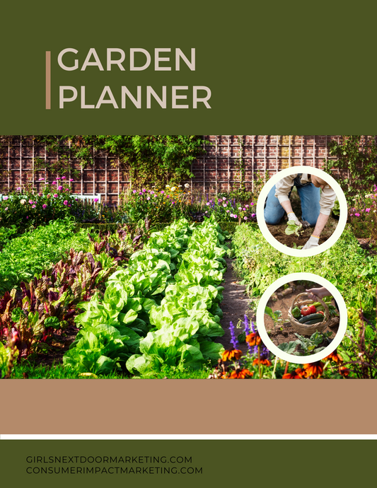 Garden Planner - 40 Pages
