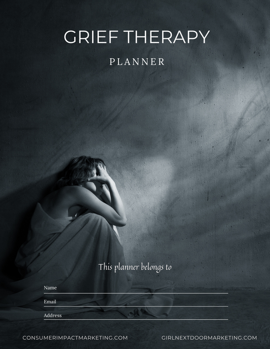 Grief Therapy Planner - 46 Pages