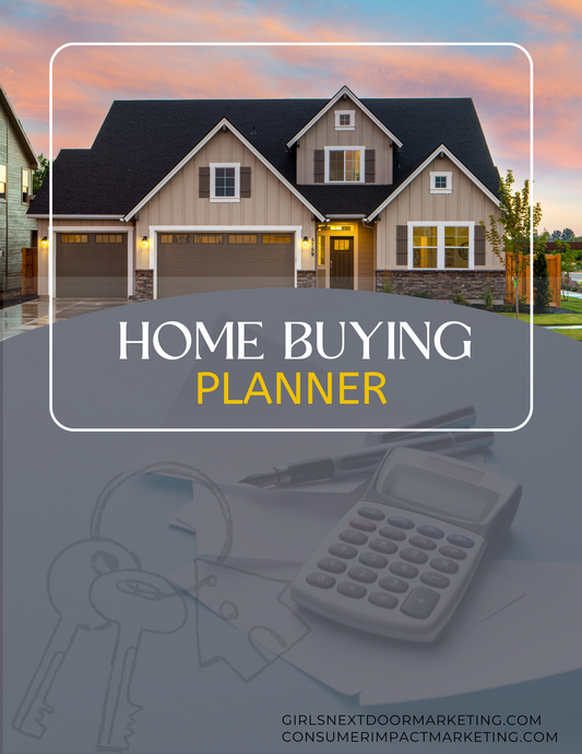 Home Buying Planner - 44 Pages