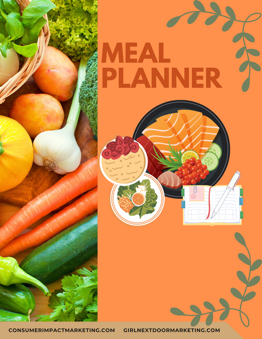 Meal Planner - 25 pages