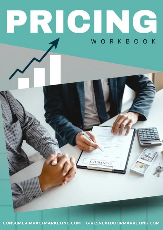 Pricing Workbook - 18 Pages