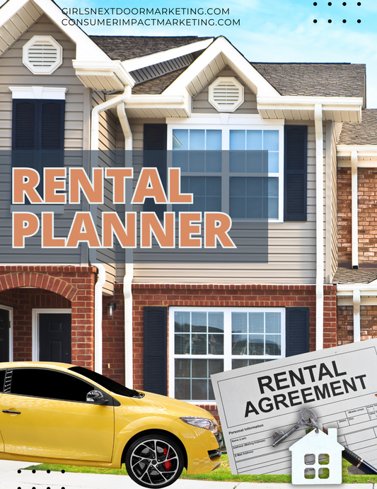 Rental Property Planner - 26 Pages