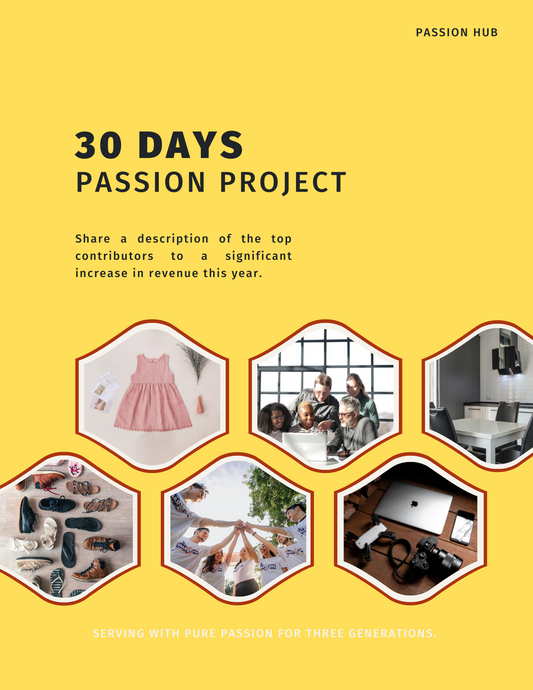 30 Days Passion Challenge - 33 Pages