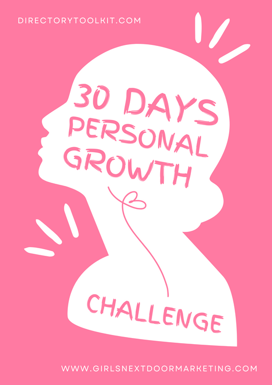 30 Days Personal Growth Challenge