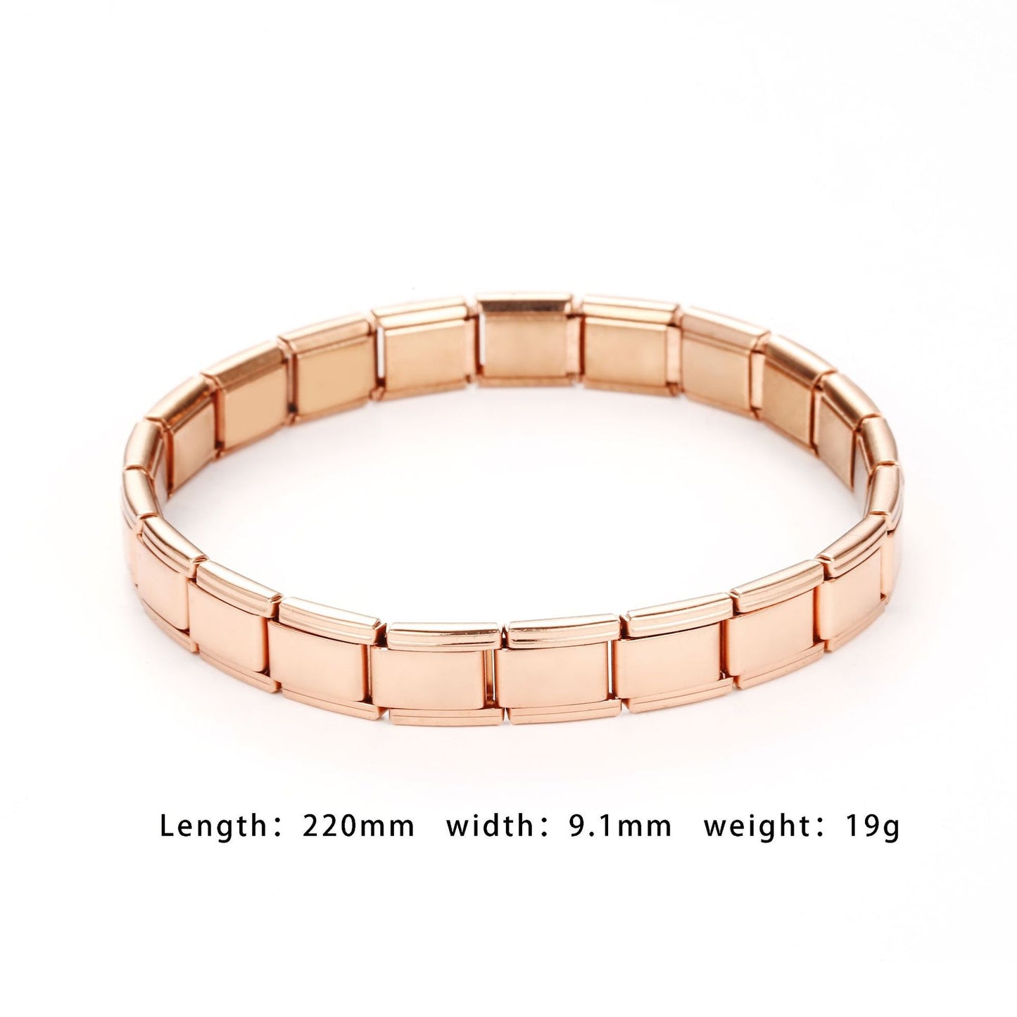 Simple and personalized bracelet, geometric and fashionable titanium steel bracelet