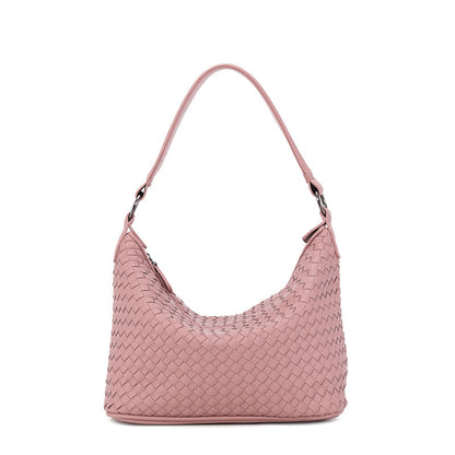 Woven Handbags Korean Women's Shoulder Bags Portable Handbags