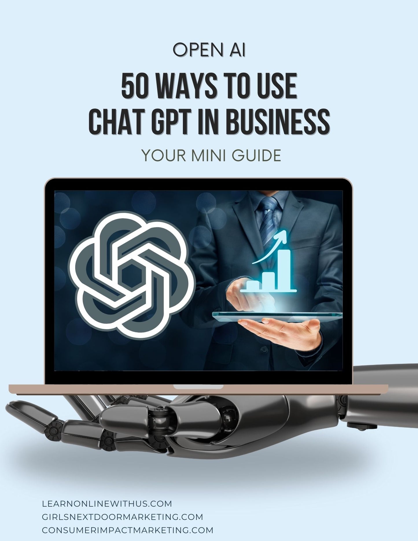 50 Ways to Use ChatGPT in Business - 11 Pages