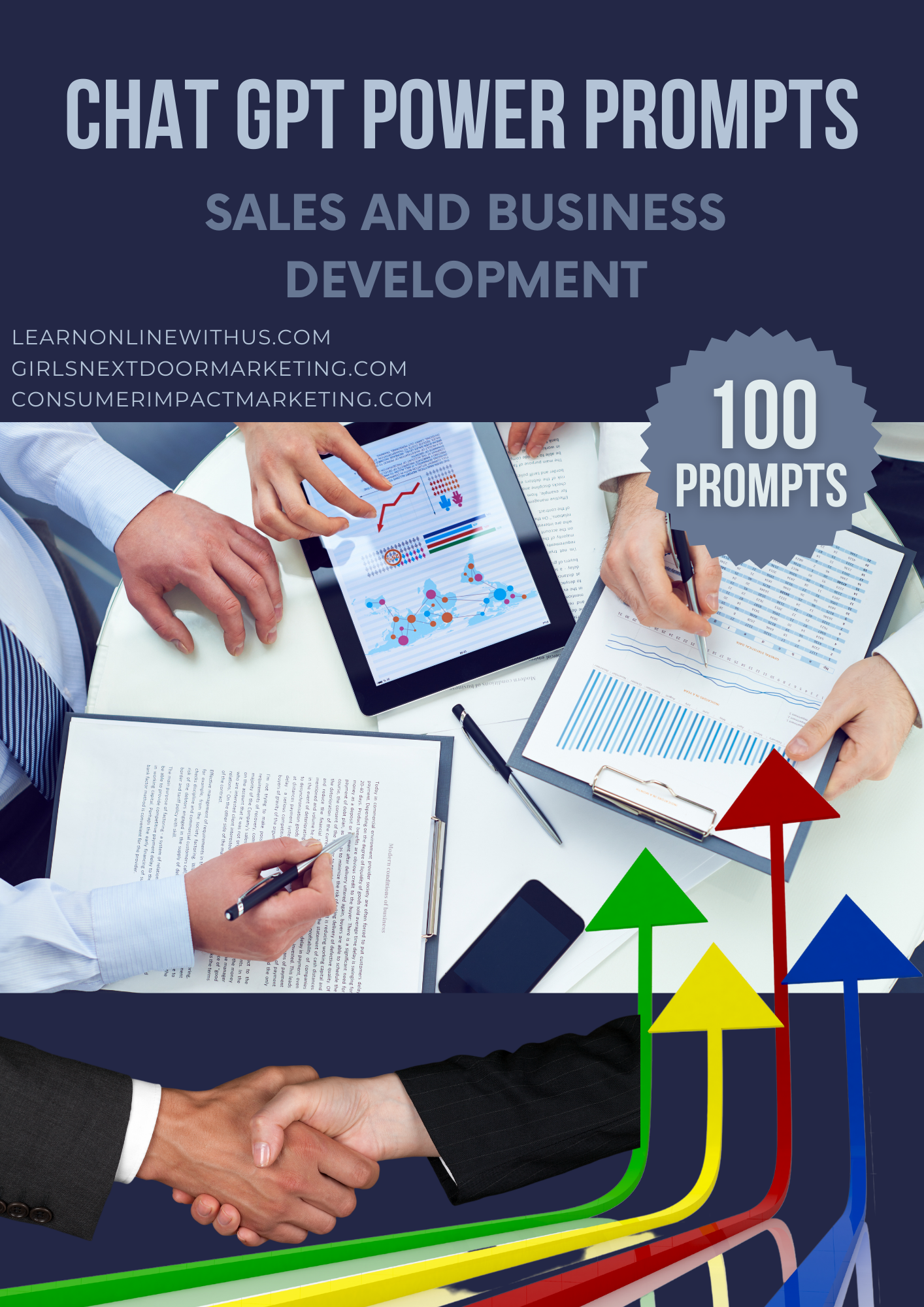 Chat GPT Power Prompts | Sales And Business Development - 11 Pages