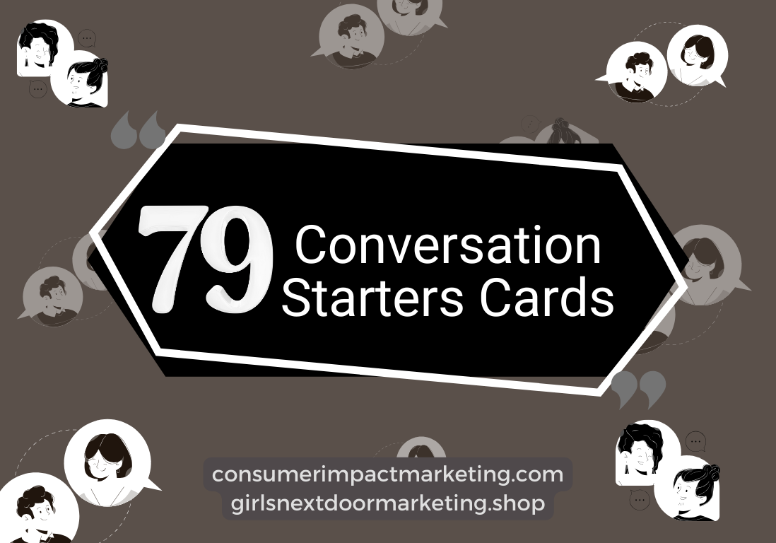 Conversation Starter Cards - 79 Pages