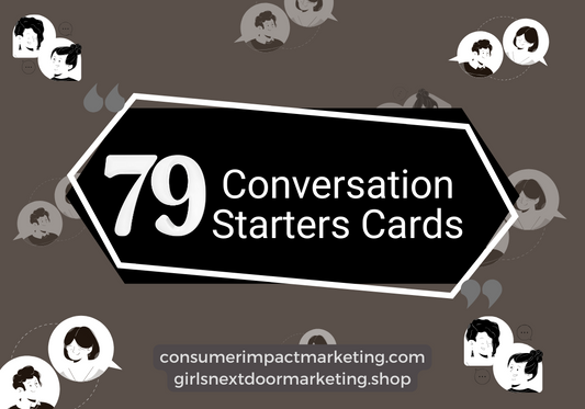 Conversation Starter Cards - 79 Pages