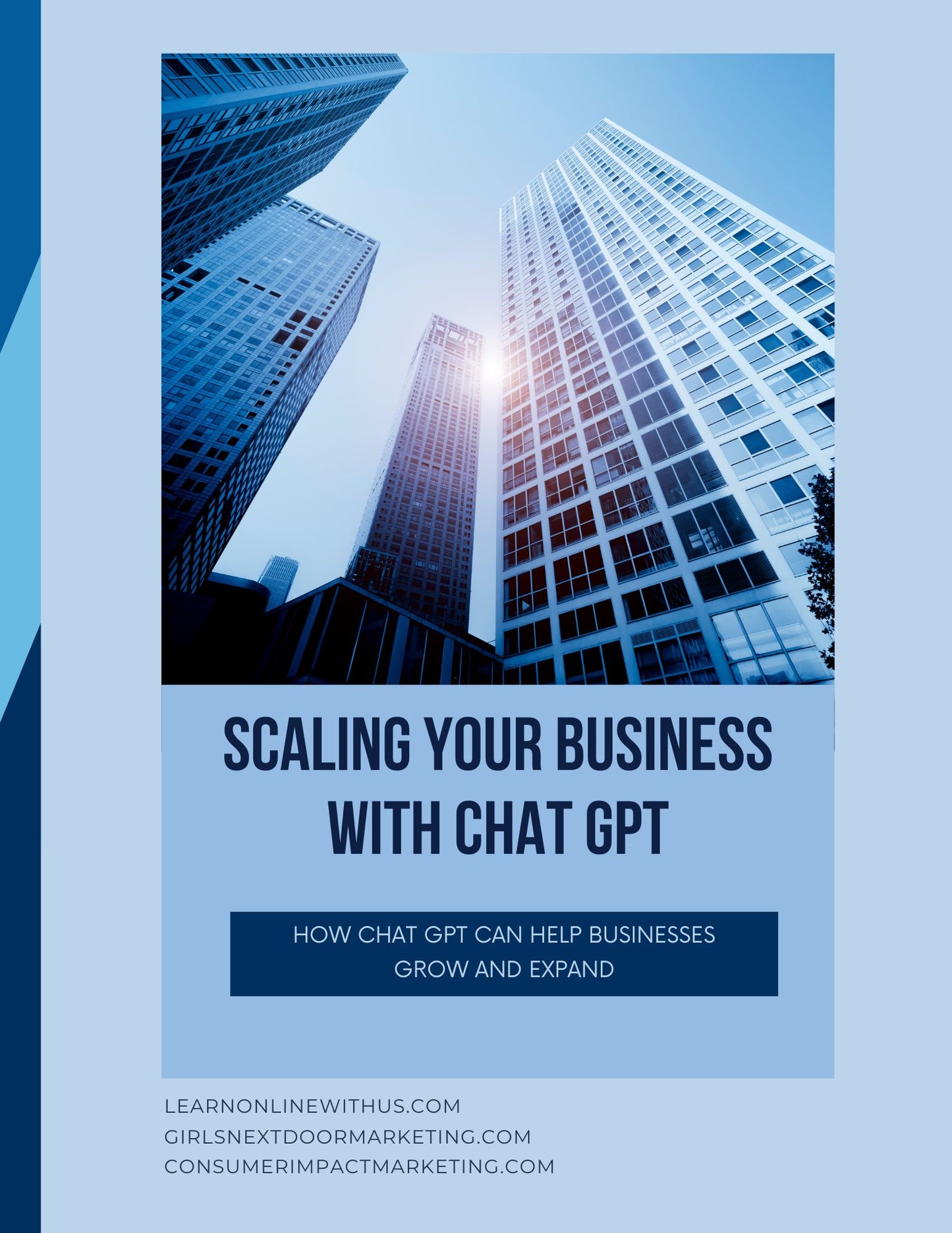 Scaling Your Business with Chat GPT - 32 Pages