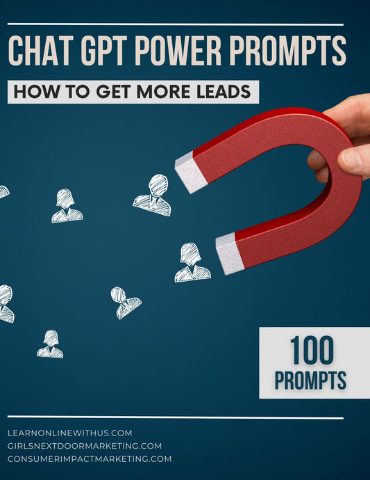 Chat GPT Power Prompts | How to Get More Leads - 11 Pages