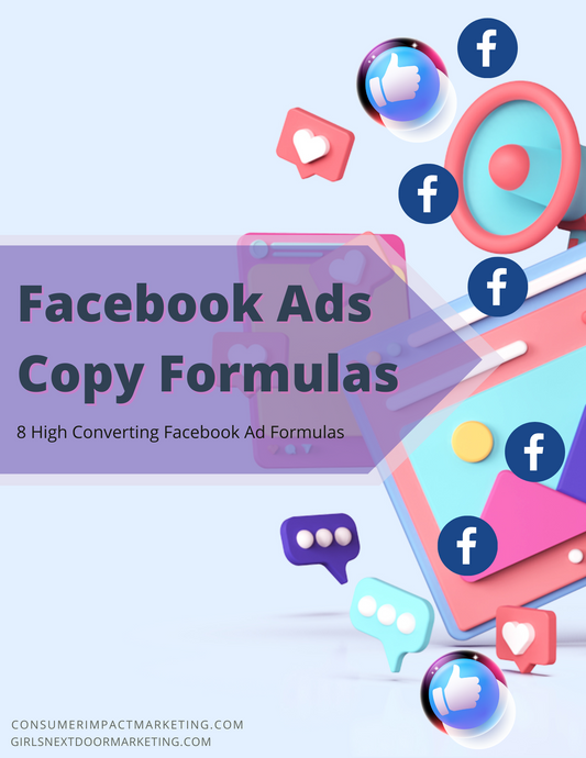 Facebook Ads Copy Formulas - 15 Pages