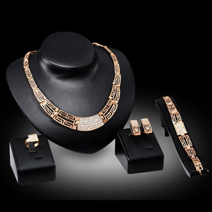 18K Gold Plated Jewelry Jewelry Set