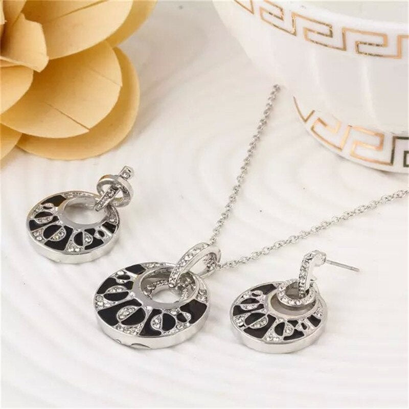 Crystal jewelry set