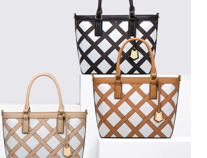 High-volume Plaid Handbags Are In Fashion