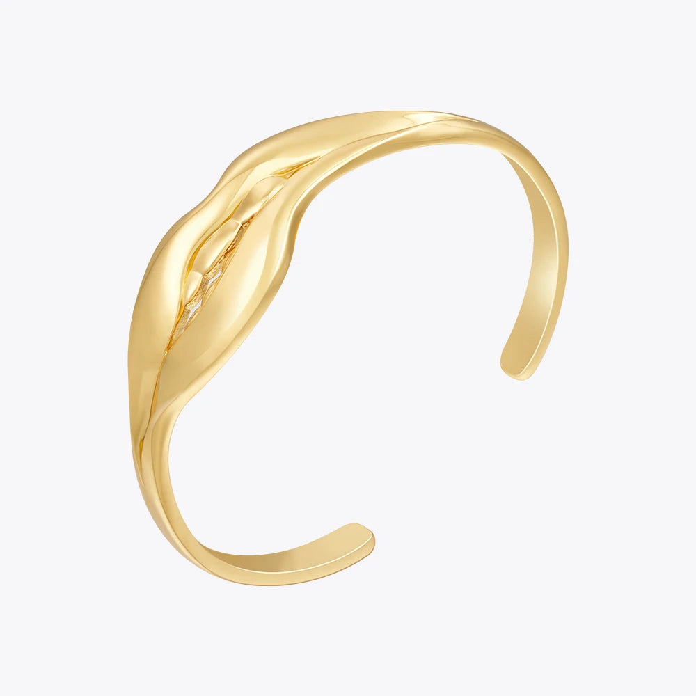 Bangle For Women Gold Color Fashion Cute Elegant Jewelry Friend Birthday