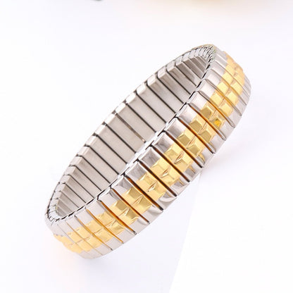 stainless steel elastic bracelet