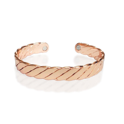 Rose Gold Copper Bracelet Large S Magnetic