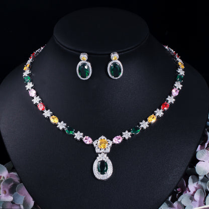 Ladies Fashion Dress Bridal Jewelry Set