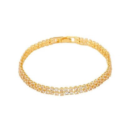 Full diamond zircon couple bracelet jewelry gift