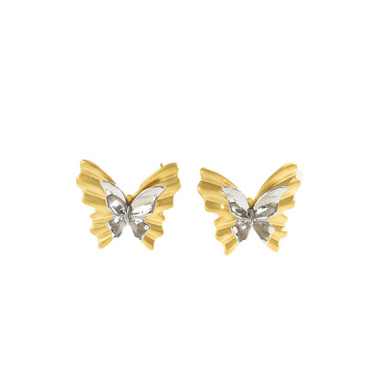 Fashion Lady Butterfly Design Earrings