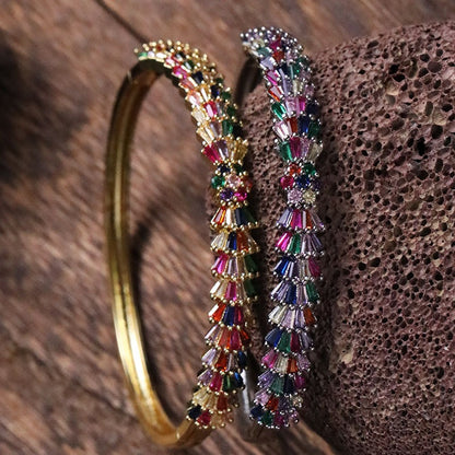 Full set colorful zircon bracelet