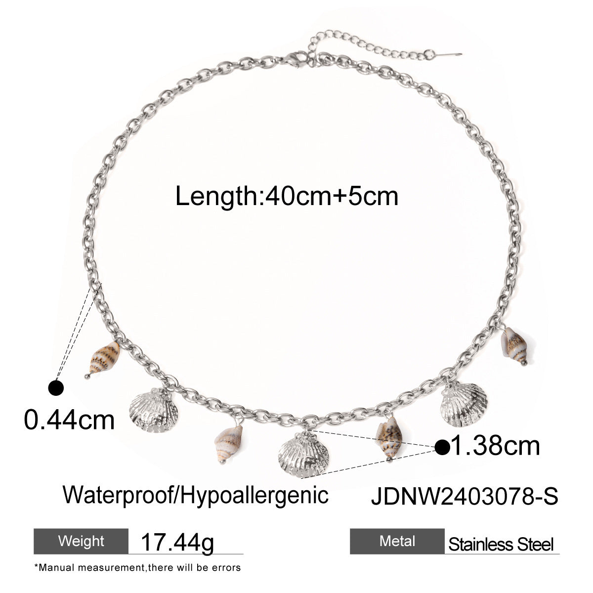 Stainless Steel Starfish Shell Conch Bracelet For Women Fashion Beach Bracelets Birthday Jewelry Gifts