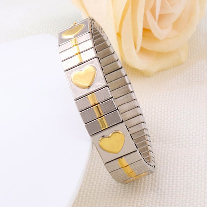 stainless steel elastic bracelet