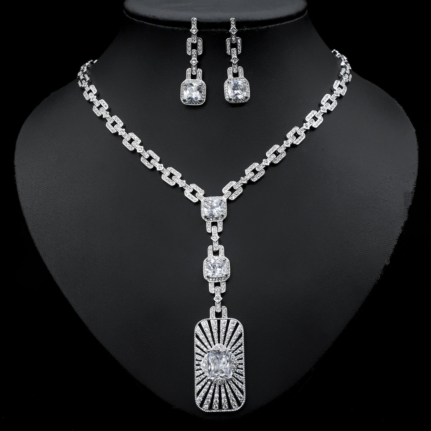 Ladies Fashion Personality Bridal Jewelry Set