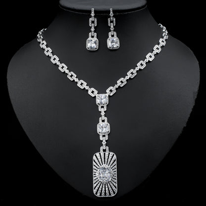 Ladies Fashion Personality Bridal Jewelry Set