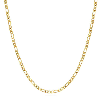 18K gold plated Stainless steel necklace, Intensity