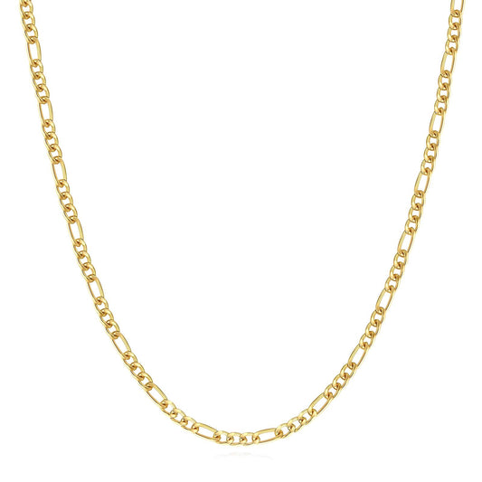 18K gold plated Stainless steel necklace, Intensity