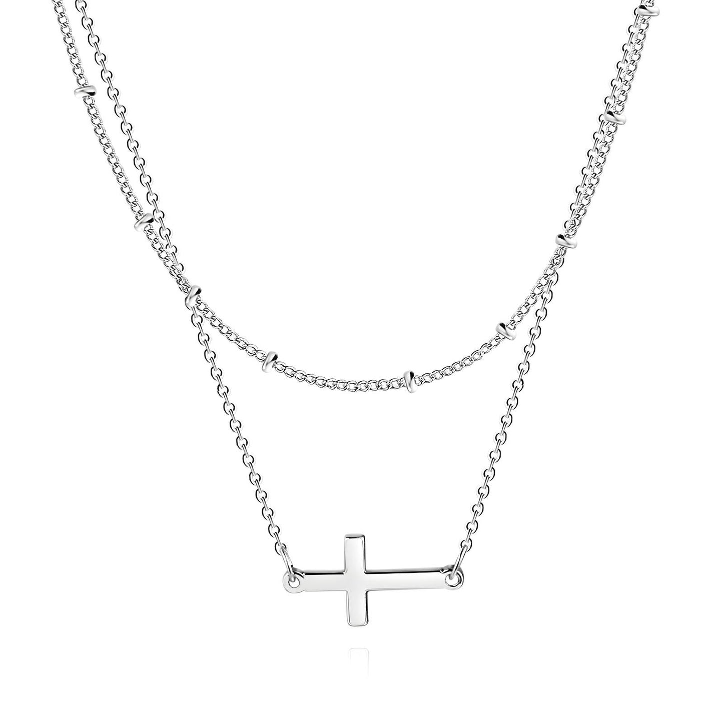 Stainless steel  Crosses necklace, Intensity