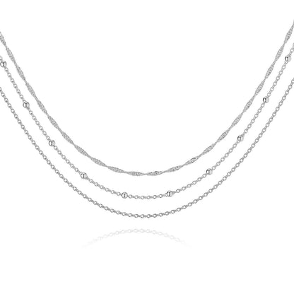 Stainless steel necklace, Intensity