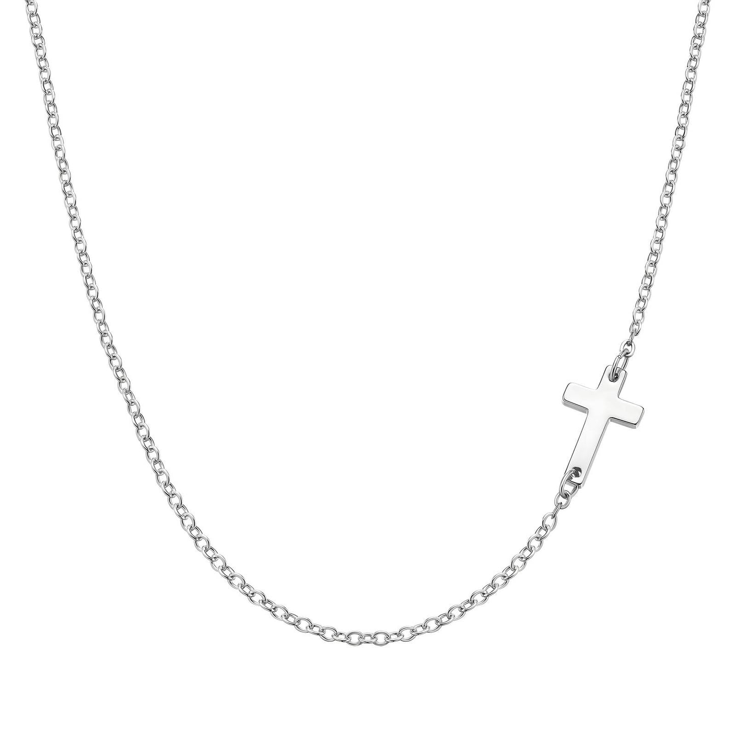 Stainless steel  Crosses necklace, Intensity