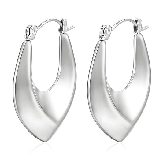 Stainless steel earrings, Intensity