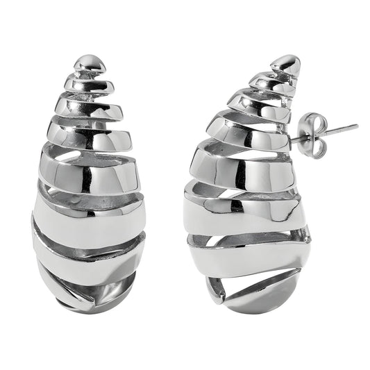 Stainless steel earrings, Intensity