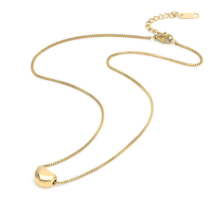 18K gold plated Stainless steel necklace, Intensity