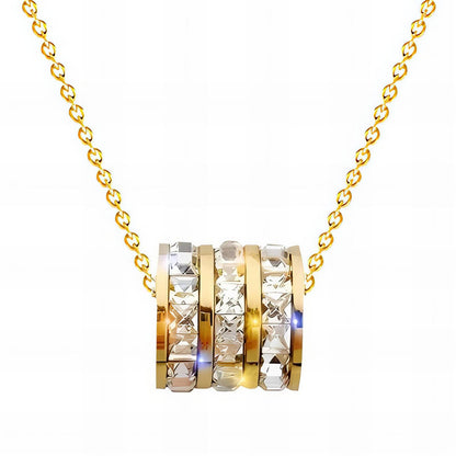 18K gold plated Stainless steel necklace, Intensity