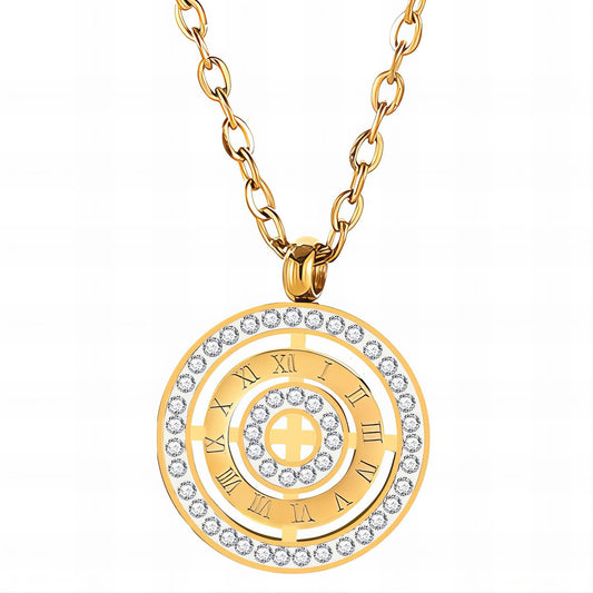 18K gold plated necklace, Intensity