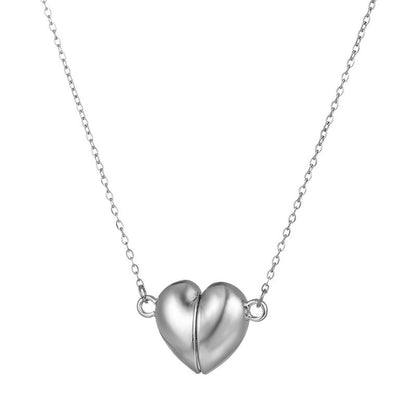 Stainless steel  Heart necklace, Intensity