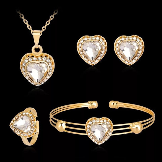 Love gem jewelry set