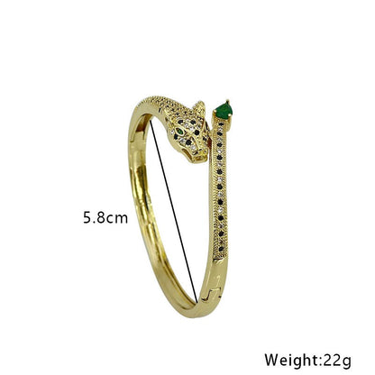 Leopard Bracelet Snake shaped Handpiece Girl