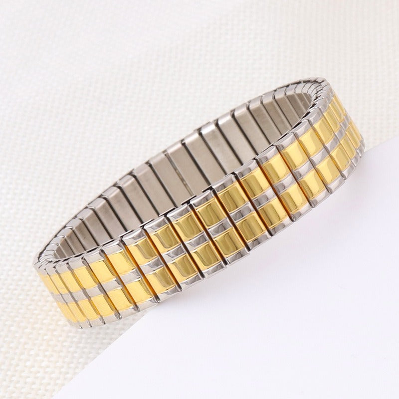 stainless steel elastic bracelet